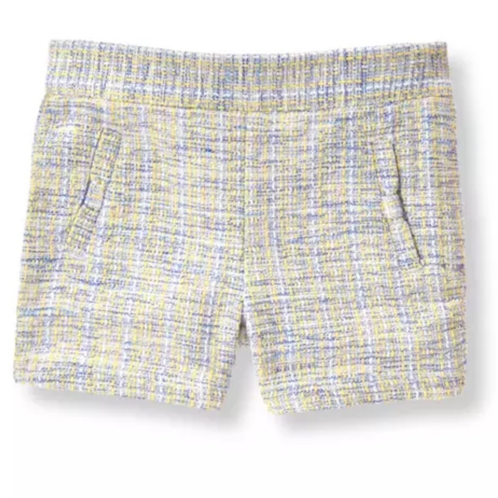 NWT Janie & Jack Girls Stylish Tweed Shorts